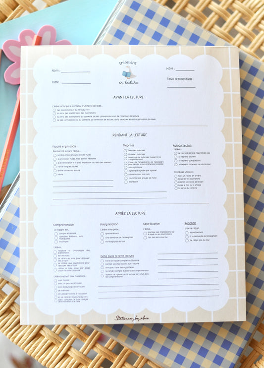 Entretiens en lecture (Nouvelle version)