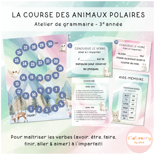 Atelier sur les verbes à l'imparfait