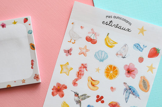 Autocollants estivaux