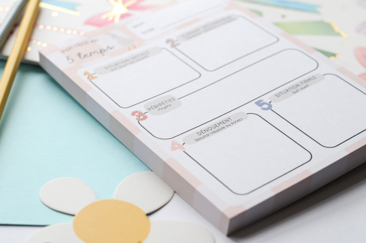 Mon récit en 5 temps