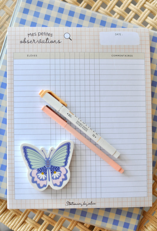 Mes petites observations