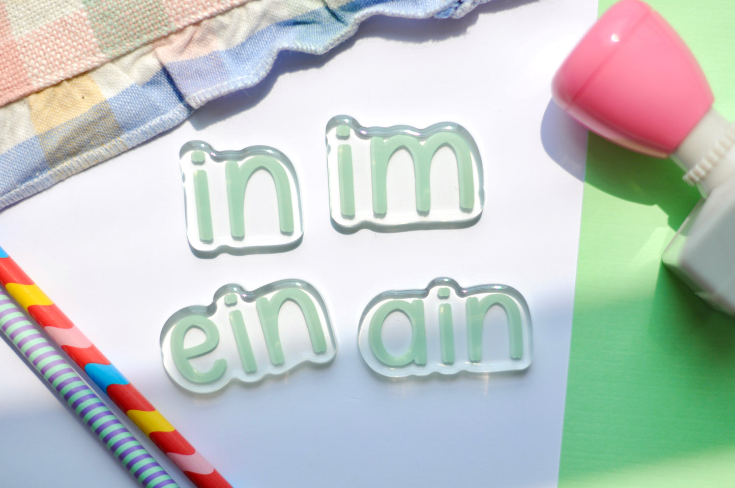 in / im / ain / ein – Bulles de sons