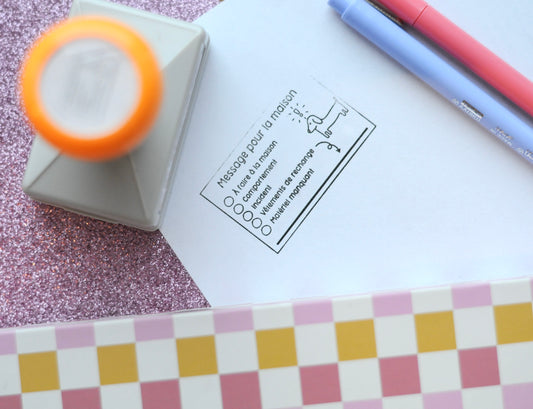 Message pour la maison