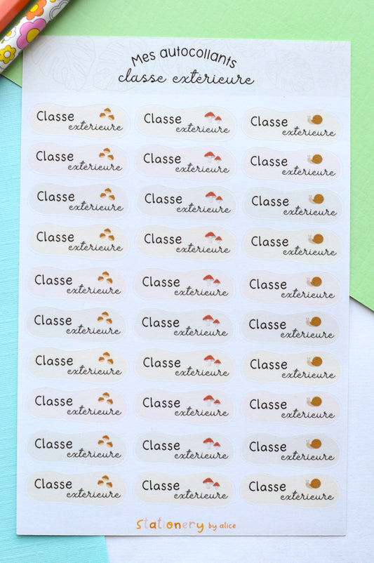 Classe extérieure