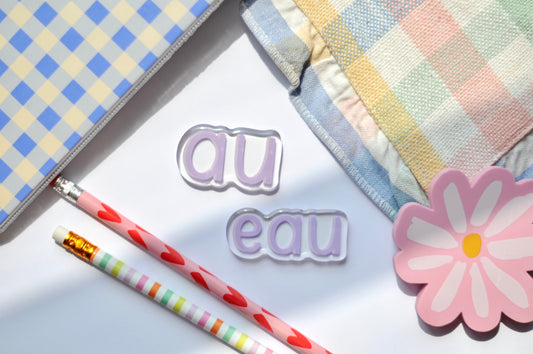 au / eau  –  Bulles de sons