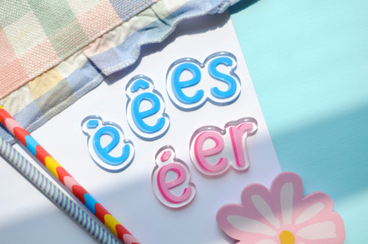 è / ê / es / é / er   –  Bulles de sons