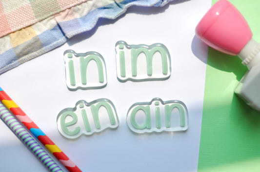in / im  / ain / ein –  Bulles de sons