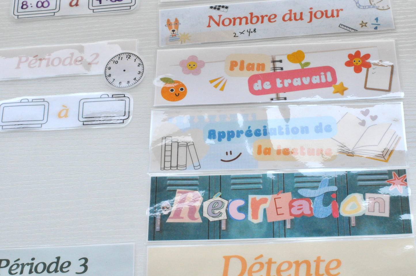 Menu du jour - Collection Scrapbooking