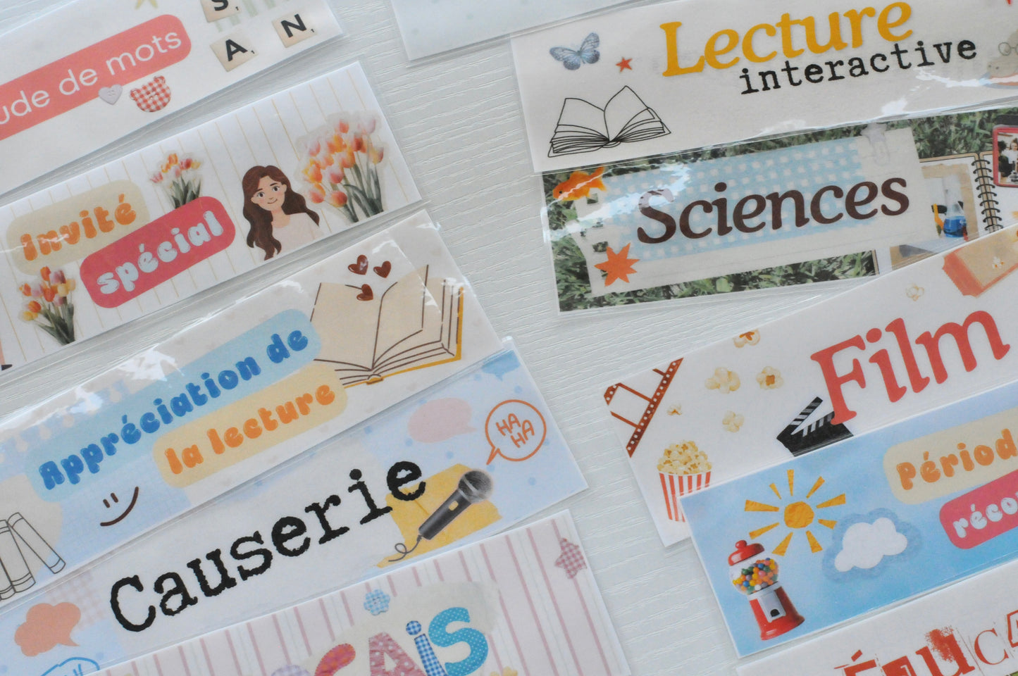 Menu du jour - Collection Scrapbooking