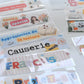 Menu du jour - Collection Scrapbooking