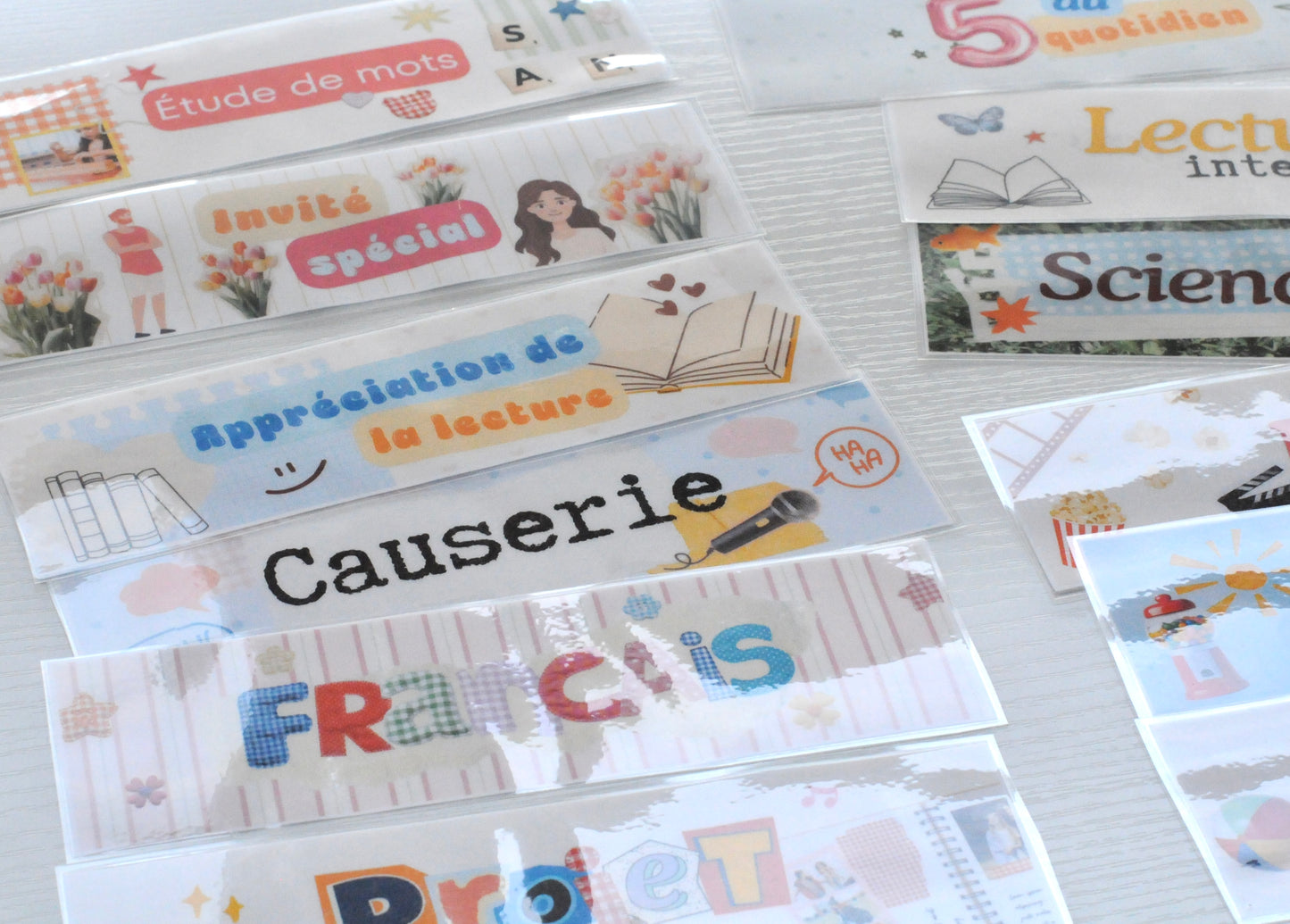 Menu du jour - Collection Scrapbooking