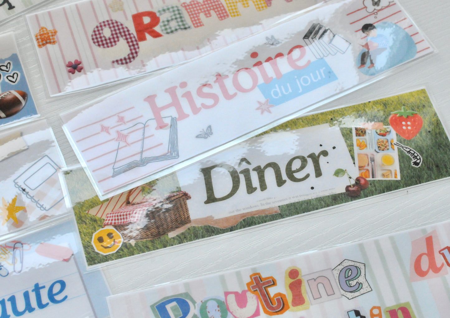 Menu du jour - Collection Scrapbooking