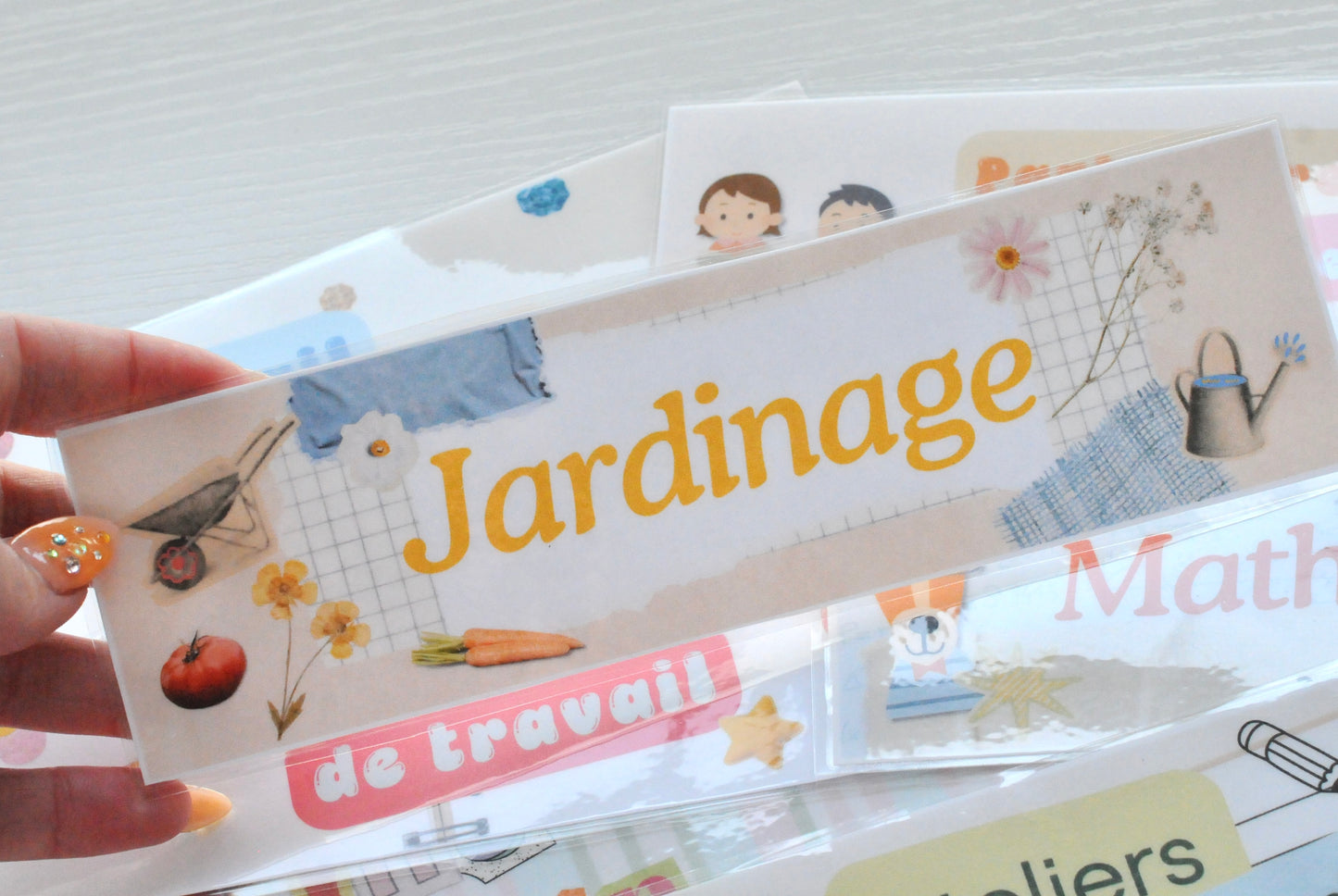 Menu du jour - Collection Scrapbooking